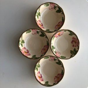 Vintage Franciscan Desert Rose 6" Berry Bowls
